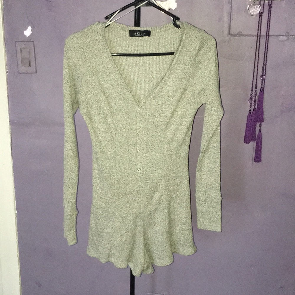 Akira sweater romper